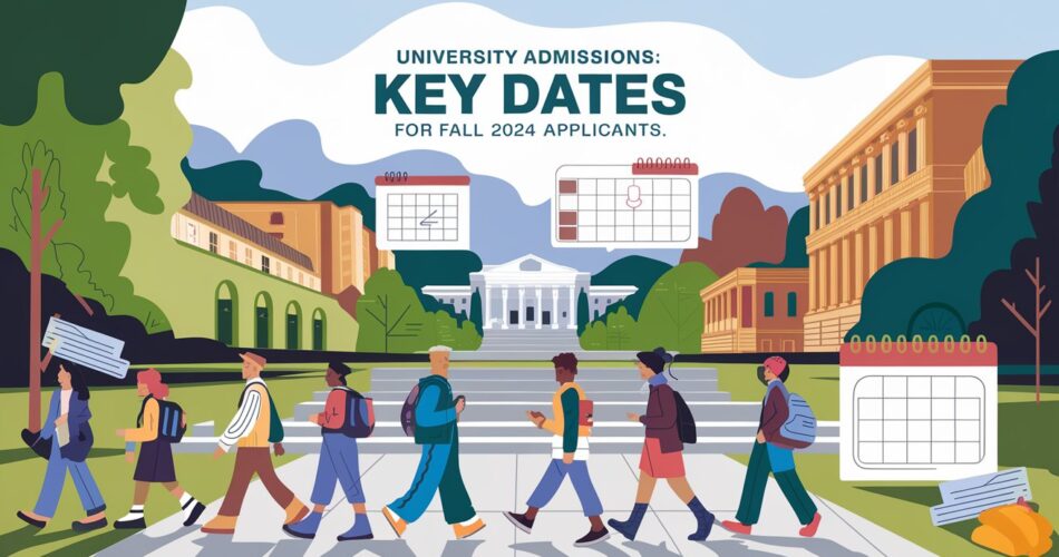 College admissions deadlines