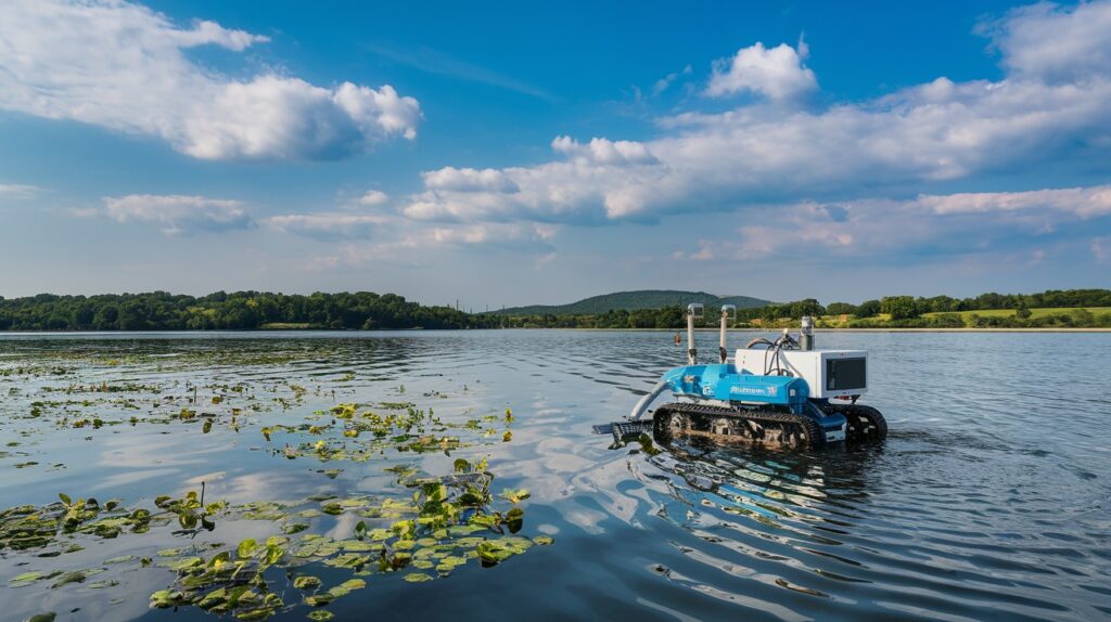 automatic water surface cleaning robots